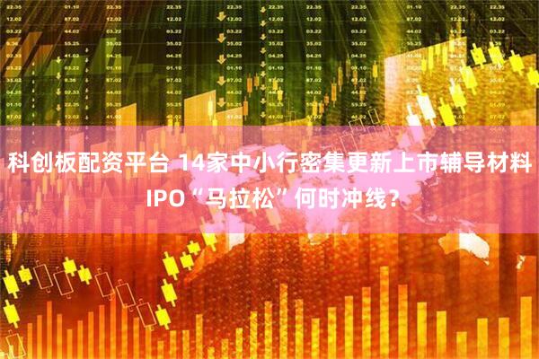 科创板配资平台 14家中小行密集更新上市辅导材料 IPO“马拉松”何时冲线？